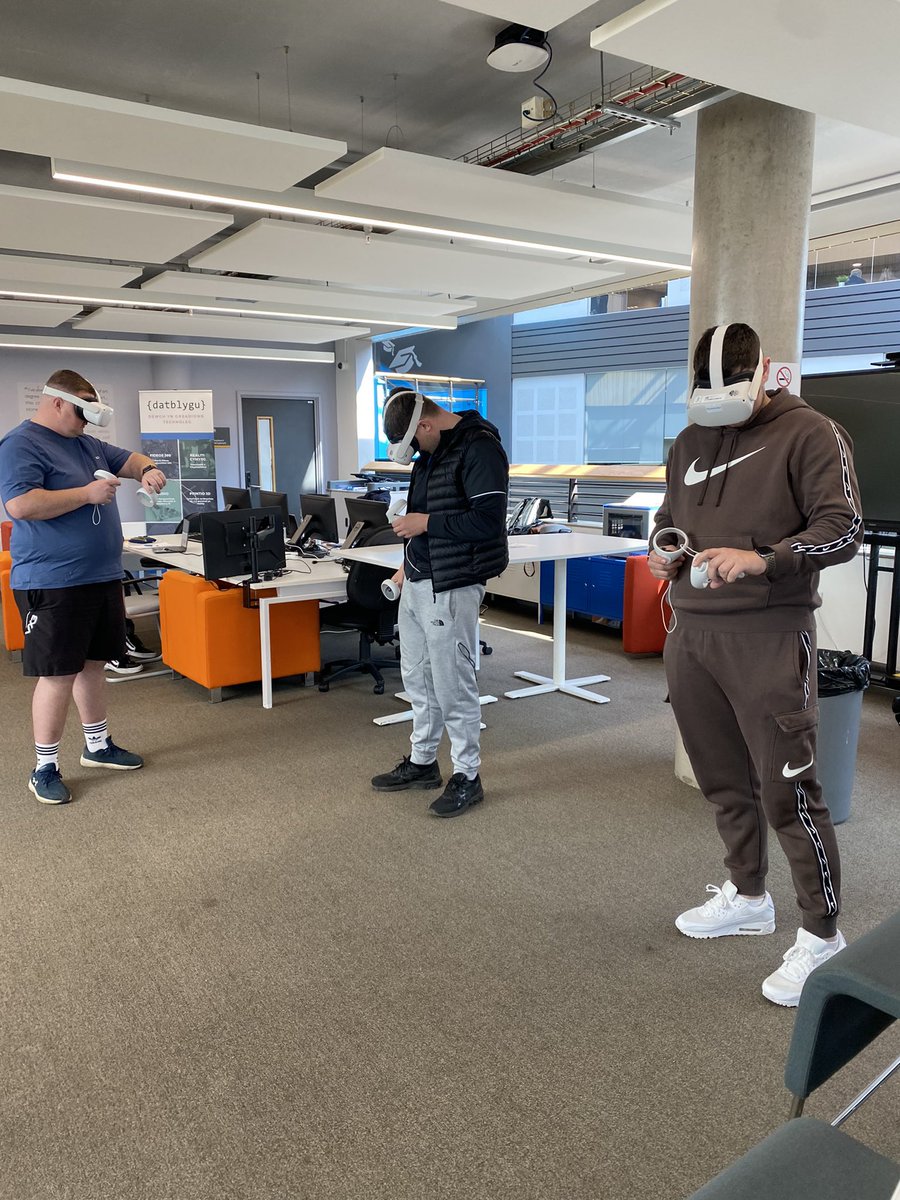 TELCAVC's tweet photo. Great session with Level 3 Heating and Ventilation learners using our Makerspace VR headsets. This was also used alongside interactive Scorm packages in Moodle to practice plumbing and safety tasks in an immersive way!

#Immersive #Learning #Plumbing #Heating #VR #Oculus https://t.co/EQ2lbdBOpR