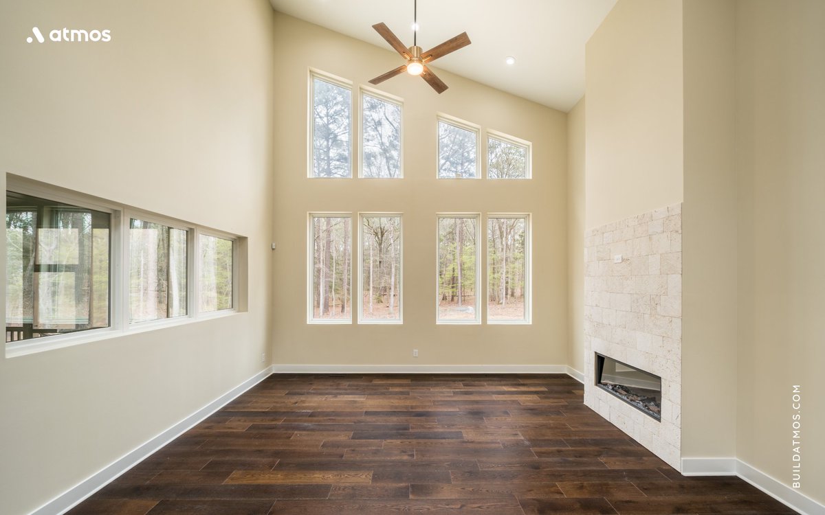 buildatmos's tweet photo. Watching a customer walk through their new house and realize everything is exactly what they wanted is the best part of what we do 🥹 https://t.co/L6ntDt9rLH