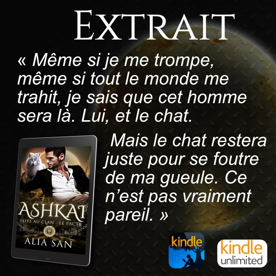 ChaniBrooks's tweet photo. Un jour, un extrait, un avis, bis 📝 Après la romance je vous présente la «bromance» dans Ashkai. Compliquée elle-aussi 🙈
🖱 https://t.co/gQ45CQp1FD

 #darkromance #romancemafia #romanceparanormale #romanceloup https://t.co/exKmoUca5f