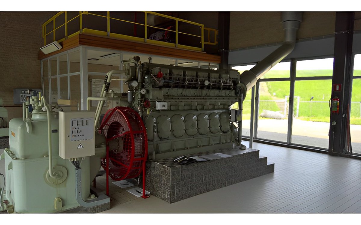 EmpoweringPumps's tweet photo. Read about the renewal of the #PumpSystem in operation in the Netherlands.  The plant has been in operation for 40 years. It runs for 1500 to 2000 hours a year and drains the polder areas behind the dike. https://t.co/6ZzF4yzuY6 #PumpTalk @CFturboInc #software #retrofit https://t.co/dhub6VHsHd