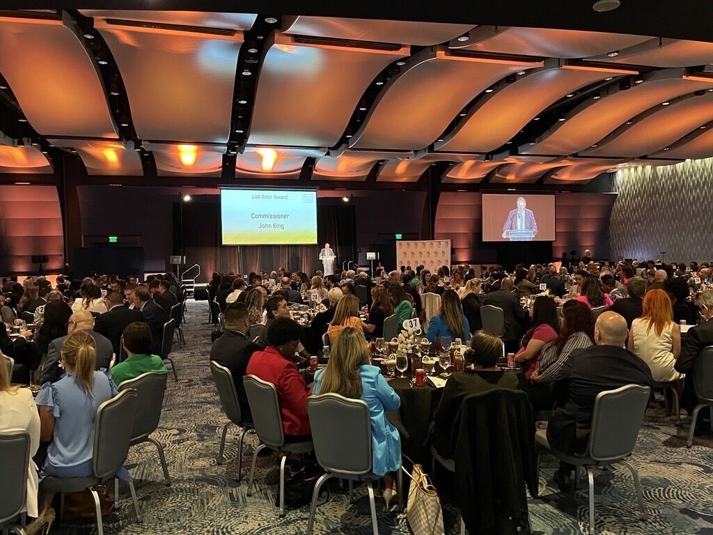 ProsperaUSA's tweet photo. Our President &amp; CEO Augusto Sanabria and other Prospera team members recently participated in the ✨34th Annual Compañeros Awards Luncheon✨ hosted by the Latin American Association #LAA.  inspiring event and for bringing our community together! #ProsperaUSA #ProsperaGA #GA #ATL https://t.co/7dmg0n4GdP