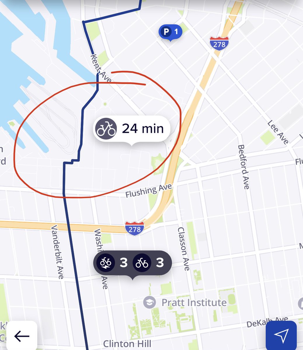 .@CitiBikeNYC your app routes riders through @BklynNavyYard but security always tells me it is private property and I can’t pass through. Is this a legal route or no?