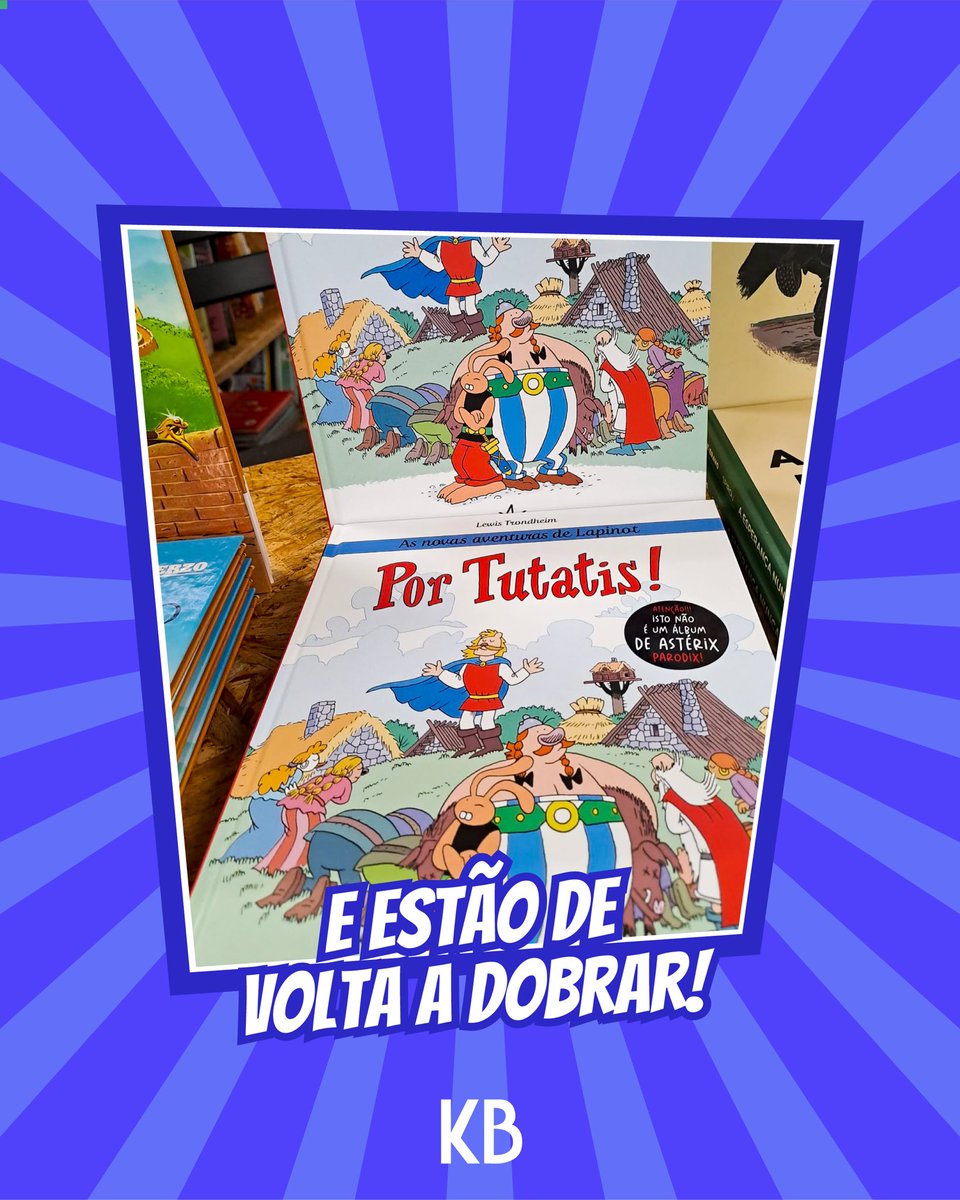 Dois ASTÉRIX bem diferentes, de uma só vez! Já disponíveis também em kbportugal.pt 😎

#kingpinbooks #comics #bd #merchandising #funkopop #bandadesenhada #anime #lisboa #asterixeobelix