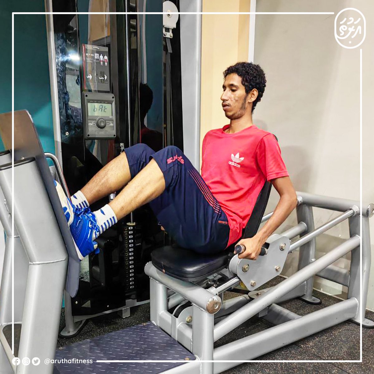 Badminton Team Training at Arutha Gym 👊🏾🏸 <a href="/BaMdv/">BAM official</a> <a href="/AhmedMahloof/">Ahmed Mahloof</a>