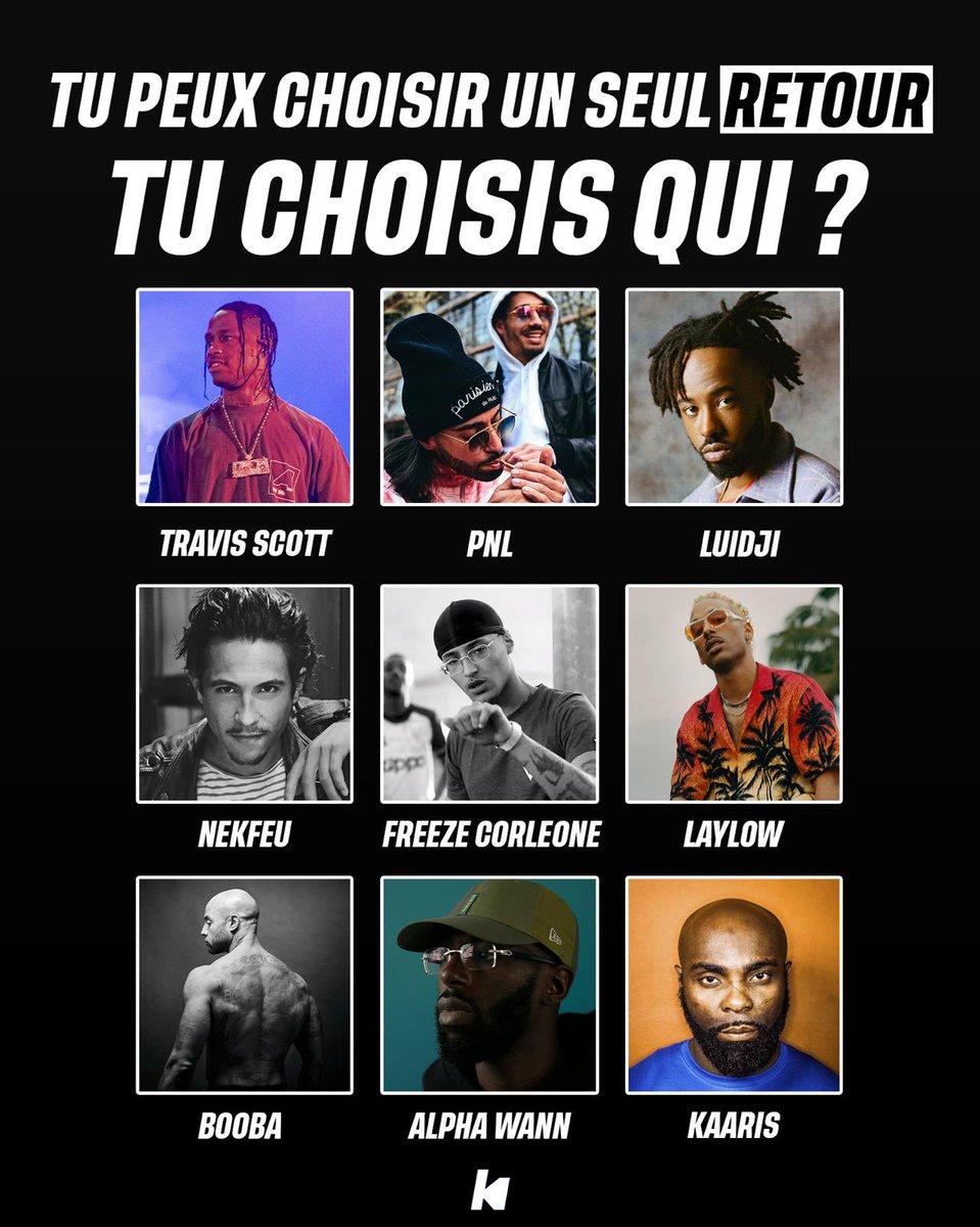 Kulturlesite_'s tweet photo. Tu peux choisir 1 SEUL retour, tu choisis qui ? 👀 https://t.co/QMotBotaN8