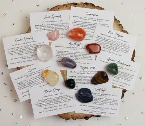 Are you new to crystals and not sure where to begin? Start your exciting journey with crystals with our ultimate beginners crystal set 🌟 🔮 #womaninbizhour buff.ly/3a55oMH