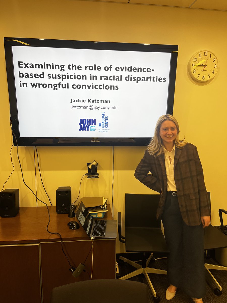 PhD ✅

Thrilled to announce that I get to stay on board at <a href="/JJ_PsychLawPhD/">John Jay/CUNY Psychology and Law PhD Program</a>/<a href="/JohnJayResearch/">John Jay Research</a> as a tenure track assistant professor of Psychology starting next school year. I am so grateful to everyone that helped me get to this point. Could not be happier!