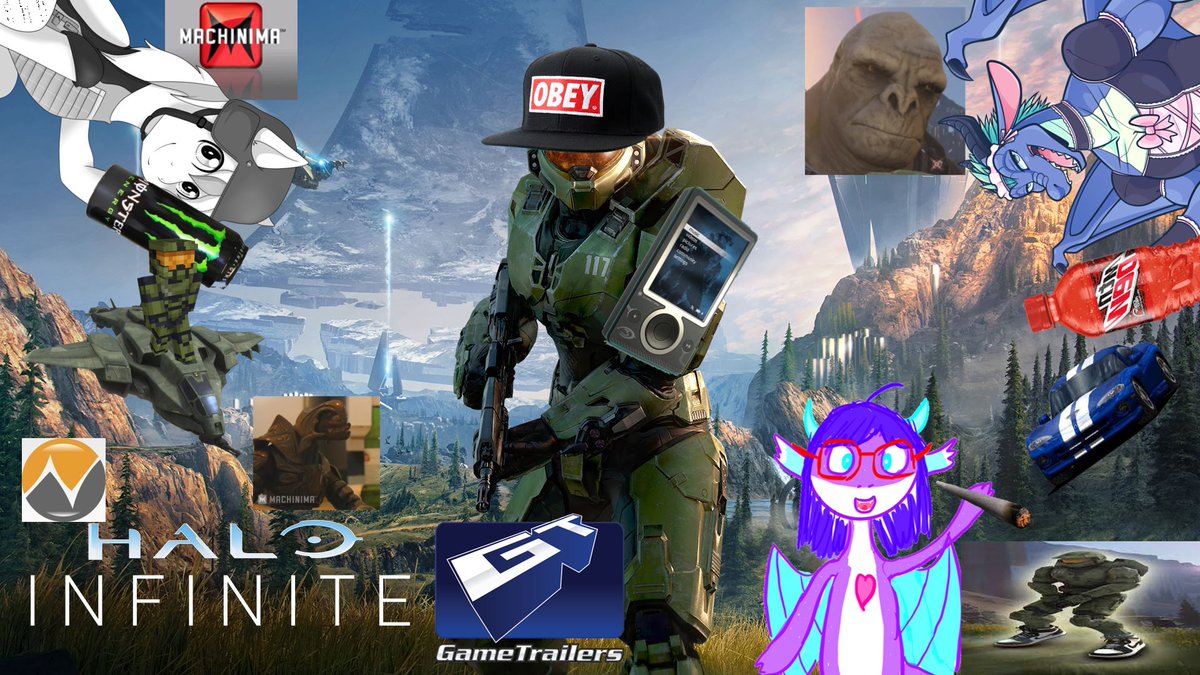 GAO GAOOOO SWEEITTPEIS GAO MORNING❗❗❗

We're live with Halo Infinite with <a href="/DJDJPoni/">DJDJ🏁</a> and <a href="/Fab_Vallon/">✨Vallon the Fabulous Dragon✨Loves you💙 GRADUATED</a> gao❗❗
WE're on the space donut and the bad guys keep eating it! let's stop them gao!

Stream in replies, let's gao❗
#VTubers #ENVtubers