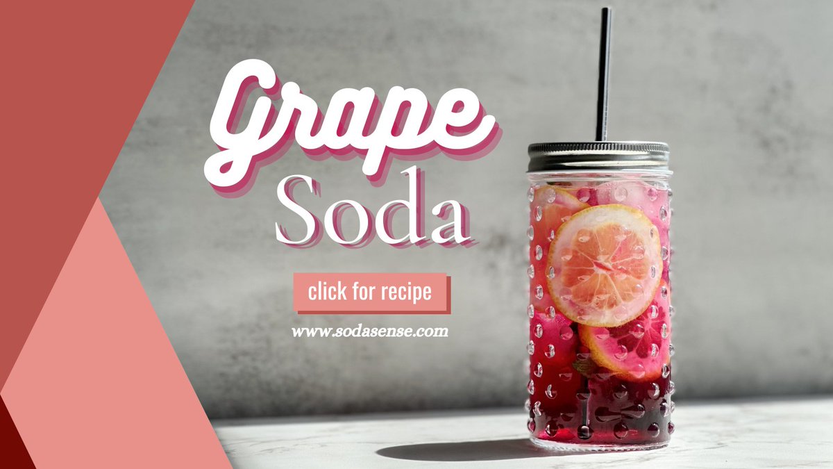 New Recipe Alert! Check out how to make your very own Grape Soda from the comfort of your own home 🍇 &gt; bit.ly/GrapeSodaRecipe