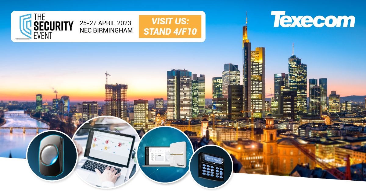 TexecomLtd's tweet image. Calling all Security Installers, looking to see the latest in Intruder Detection technology?

Good news, it’s just one week until the @SecurityEventUK 

Not registered? Pick up your free pass at tinyurl.com/3wcxb7rp

#TSE #thesecurityevent #TSE2023 #Texecom #security #intruder