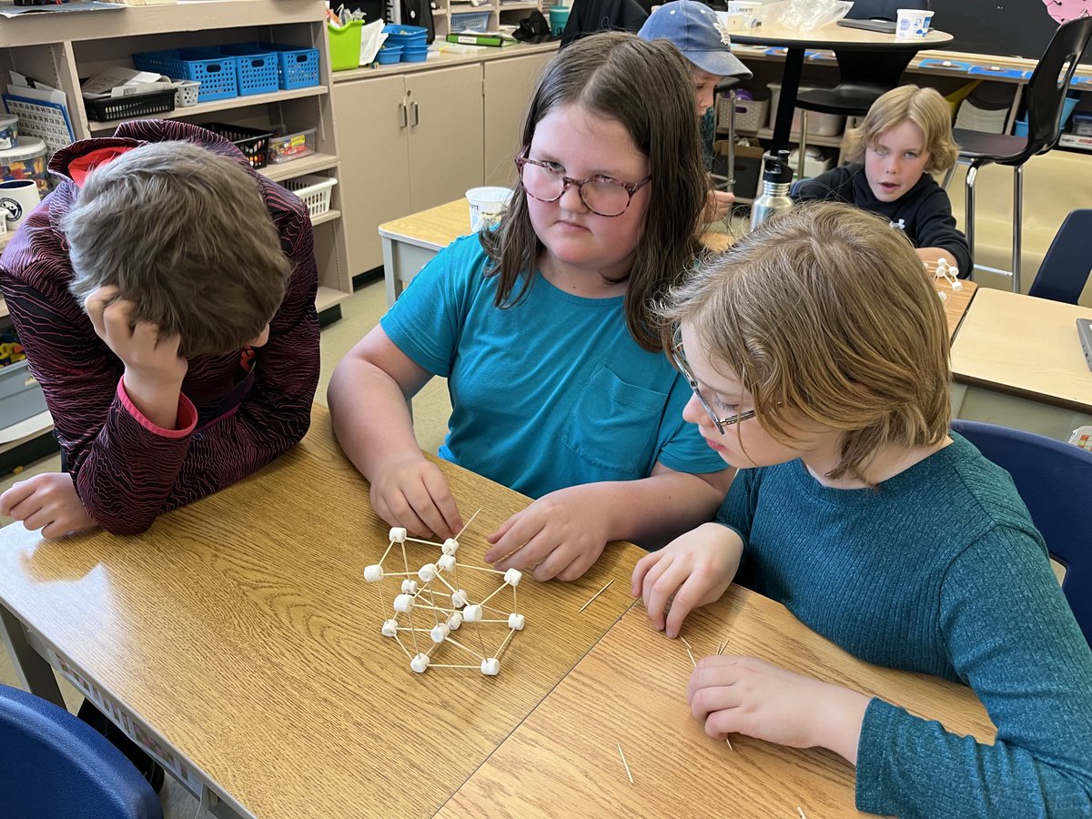AvonHahn's tweet photo. Take a cube, add the 4th dimension of time and the 5th a portal to time travel or a "tesseract." We explored geometric shapes after reading chapter 5: The Tesseract from “A Wrinkle in Time.” We are curious how they will portray time travel when we see the show at the festival. https://t.co/ZOCOeJ6nsc