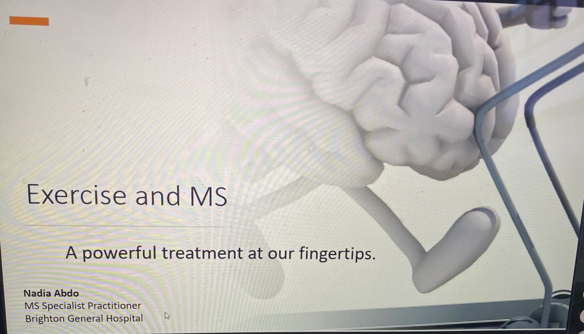 LondonACPIN's tweet photo. Big turn out for @LondonACPIN online event tonight and we are all excited to hear about #Exercise & #MS. Kicking off with the fabulous Nadia Abdo MS Specialist Practitioner https://t.co/g5n4Yr5Z1s