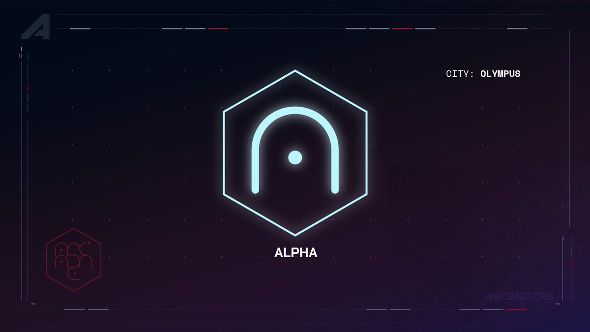 PlayAscenders's tweet photo. Dear #Ascenders!

Now that Judas fled underground, it is time for us (the A.I. and city operators) to introduce ourselves some more to you, the community. It is with pride and pleasure that we get to introduce to you, ALPHA 👇- A https://t.co/awzeSXylMa
