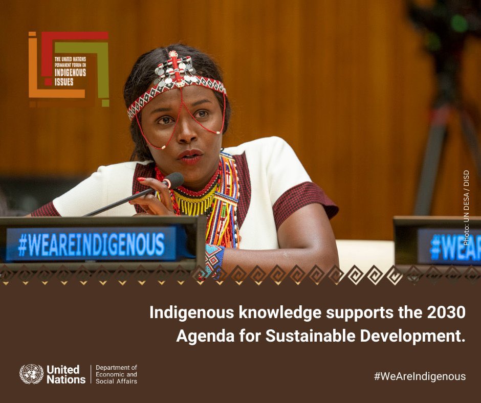 klbrollier's tweet photo. Indigenous Peoples have a critical role to play in providing solutions to the climate crisis, and their knowledge systems and expertise should be respected and promoted in climate action efforts.
https://t.co/Z0yTYvYADw https://t.co/hHUsRXQVm3