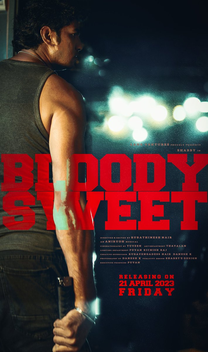 awesome_shabby's tweet photo. Leo Recreation video will drop on this Friday at 8pm. Get ready to witness our version of "Bloody Sweet".

#Bloodysweet #Leo #lokeshkanagaraj_film #Sony #Recreation #Laneventures #Shabby #Thalapathy #Rubathinesh #Yuveen #anirudh 

@laneventures @sonymusic_south @musicmantrasmm https://t.co/QSEiNrNHgR