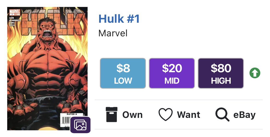 LaroTayoPinas's tweet photo. A #Top100Comics from the #ModernAge according to @keycollectorapp
#Hulk #1 on @veve_official
1st cover appearance of the #RedHulk, #GeneralRoss
Digital #Comics #NFT #VeVeComics #100ModernKeys 🔑 https://t.co/4omL9IPzti