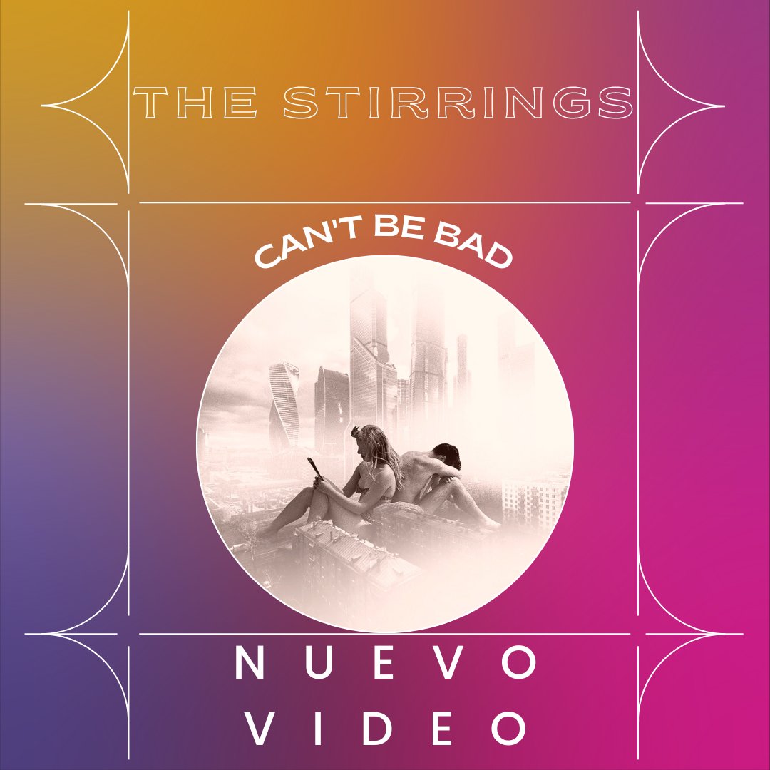 Los madrileños de @TheStirrings estrenan el video del single que editaron el 13 de abril, 'Can't Be Bad'.   

Puedes verlo en nuestro blog revistathe13th.blogspot.com/2023/04/video-…