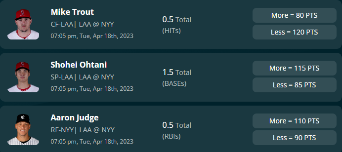 ThriveFantasy's tweet image. Yankees vs. Angels tonight...

Who is the biggest star in this series? 

#Yankees #Angels #propup