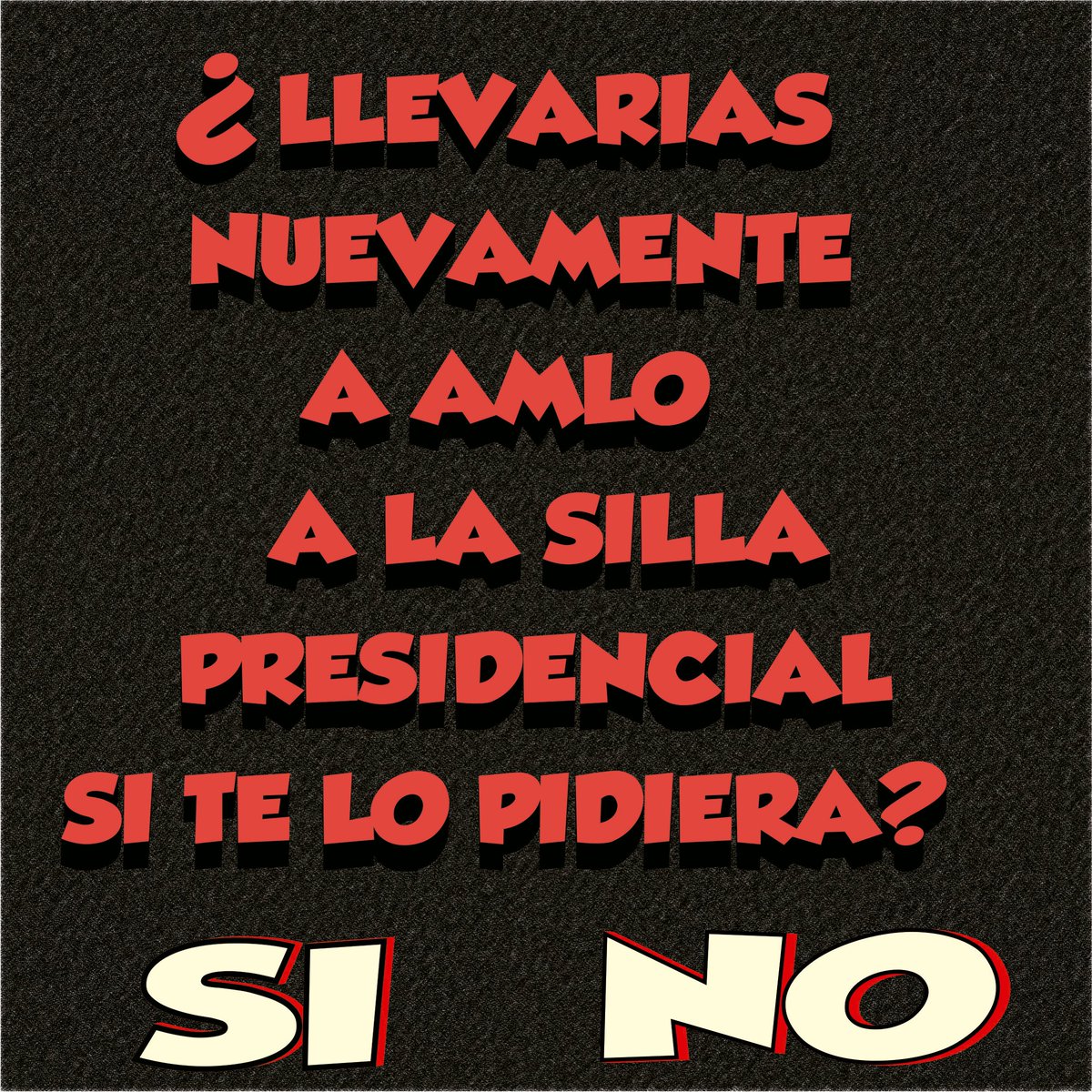 AngMariscal4T's tweet photo. Sí. Sin dudarlo ni un segundo ... 🖐️ https://t.co/3XtzNpZGO6