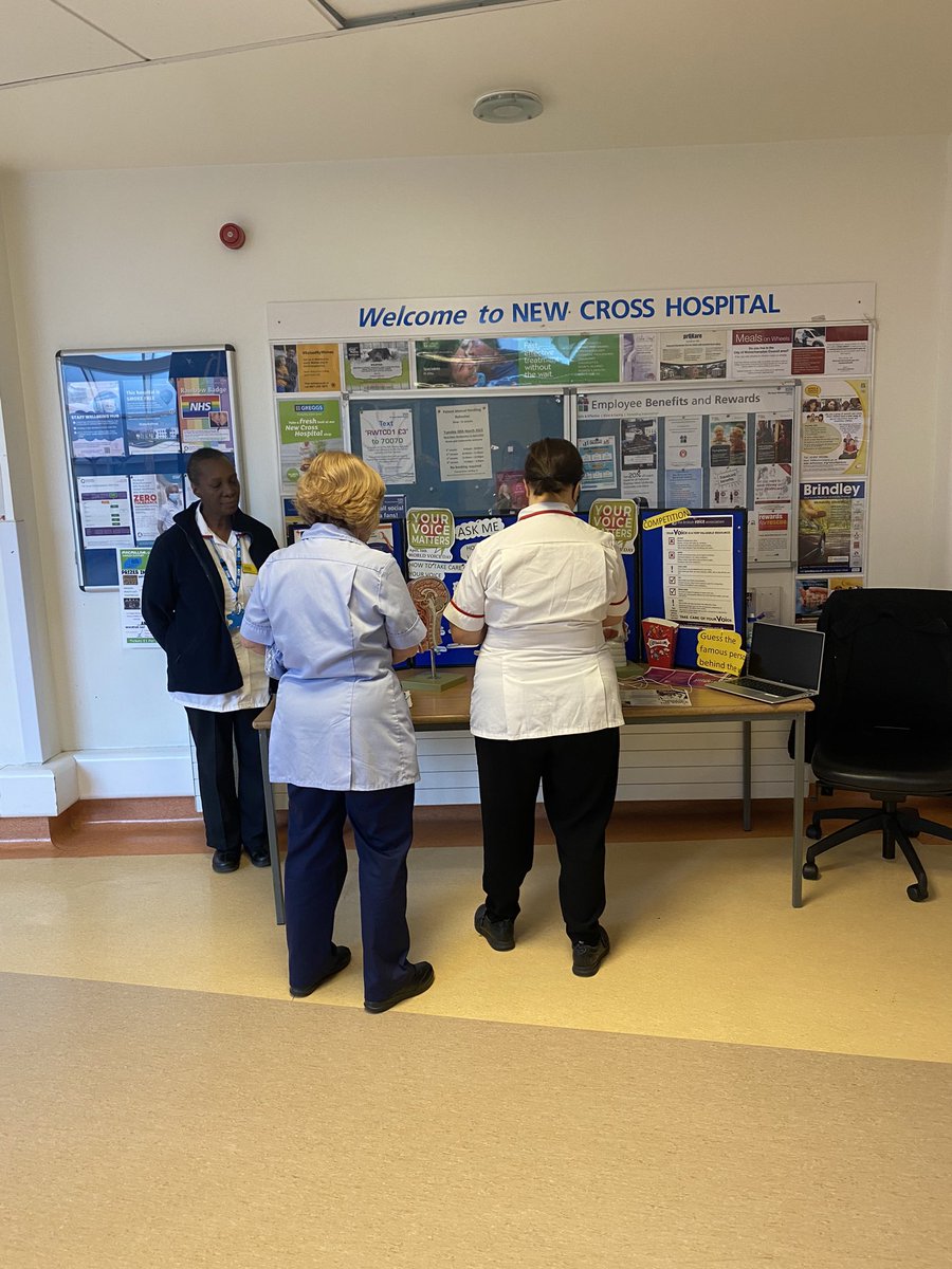 aimeespeechie's tweet photo. Successful information stand for #worldvoiceday2023 most prevalent issue for the public was managing reflux symptoms which of course SLTs can provide plenty of advice about. Some very interesting responses to ‘Guess the famous person behind the voice’ quiz! @rcslt @RWT_NHS https://t.co/qHUR4TcF4n