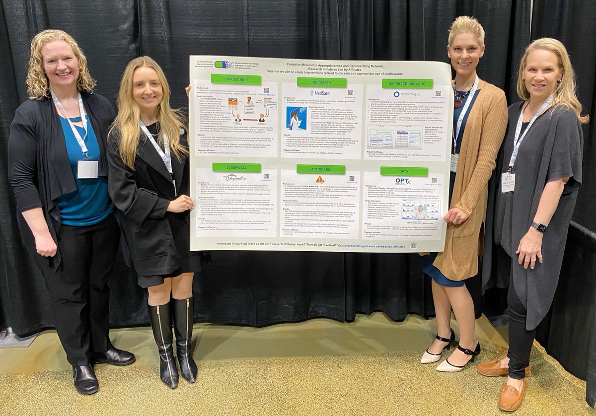 Proud CADeN delegation at #ACT_AEC pan-canadian consortium’s 1st annual meeting! #ACT_AEC goals: accelerate and streamline #clinicaltrials in Canada, including for medication appropriateness and #deprescribing research! <a href="/PHRIresearch/">PHRI.ca Population Health Research Institute 🇨🇦</a>