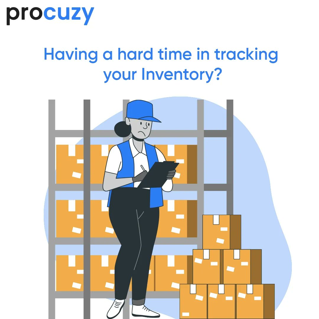 procuzy's tweet photo. It's time to say goodbye to inventory headaches and hello to streamlined management with Procuzy! https://t.co/YSEAtlpZw4