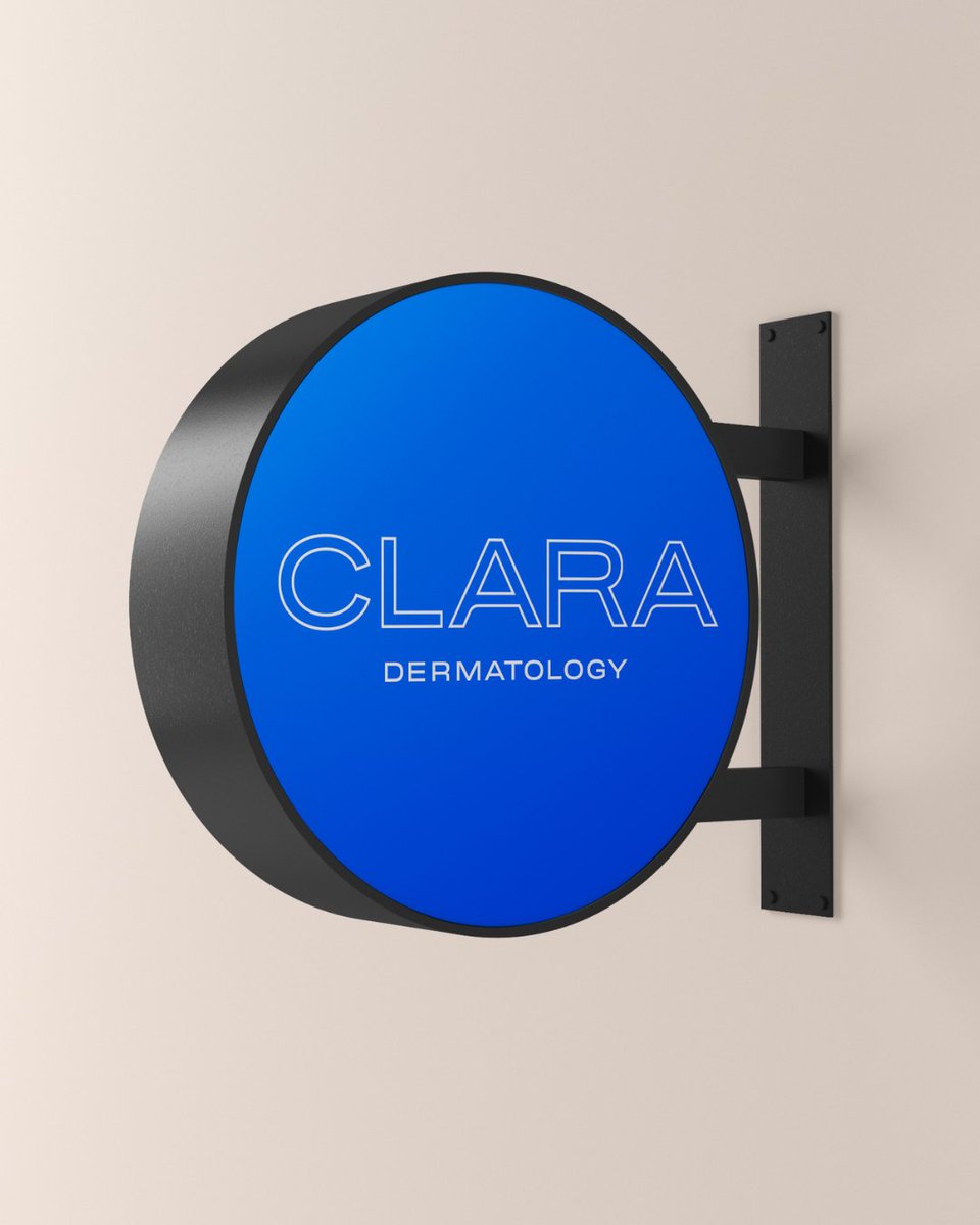 helloluum's tweet photo. A few gems from our branding work with Clara Dermatology. Looking to transform your brand? Our DM's are open. Let’s goooo! 

#branding #packagingdesign #newlogo https://t.co/ByaqIWv4jt