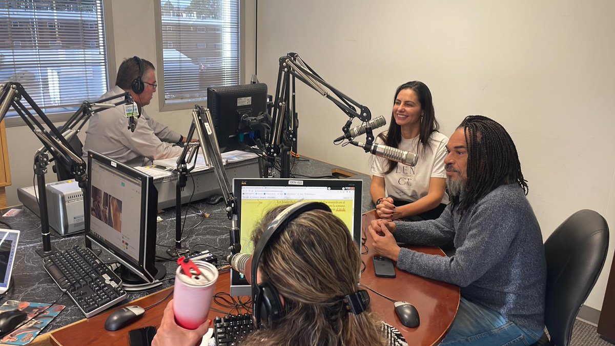 thebiennial's tweet photo. Today on 🎙️KNRV 1150am with @RJCVen: Fábrica de Arte Americas curators @XAlfonsoOficial and @LusitanaCuba in anticipation of next week’s opening! https://t.co/6lxJSOHmTd