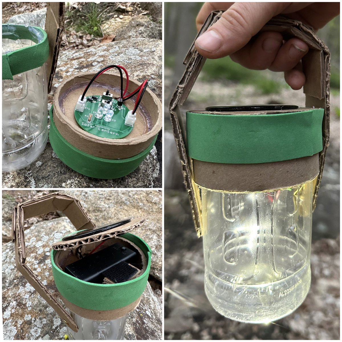 As we prepare for #EarthDay, we love to see students engage with hands-on projects &amp; challenges that cover #renewableenergy &amp; #sustainability! Check out this recycled prototype created through our Solar Lantern lesson!