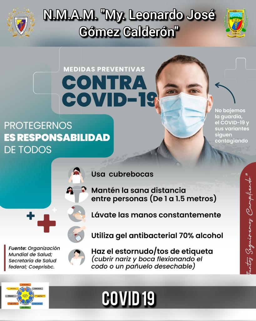 #18Abr || Siguen los esfuerzos por combatir la Covid 19, cuídate y sigue las recomendaciones a continuación.
<a href="/DigesaludFANB/">DIGESALUDFANB</a> 
<a href="/ServiciosMPPDVe/">Viceministerio de Servicios para la Defensa 🇻🇪</a> 
<a href="/MinSaludVE/">MPPSalud</a> 
#SoloUnidosVenceremos
#Covid_19