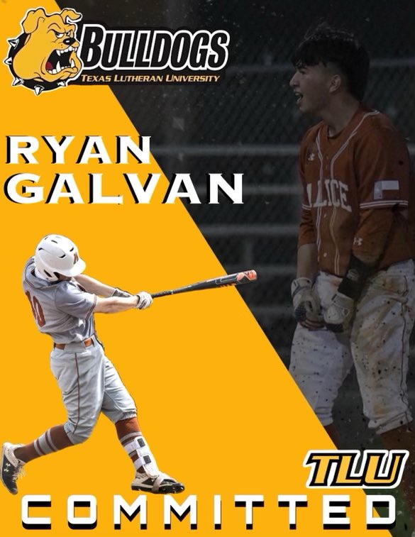 I am beyond blessed to announce that I will be continuing my academic and athletic career at Texas Lutheran University. I would like to thank God, my Family, Coaches, and teammates who have helped me along the way.<a href="/CoachParrish17/">Colt</a> <a href="/HeinesPitching/">Rick Heines</a> <a href="/baseball_alice/">Alice Coyote Baseball</a> <a href="/TBirdsBBSTX/">TBirds Baseball Club</a> #AGTG
