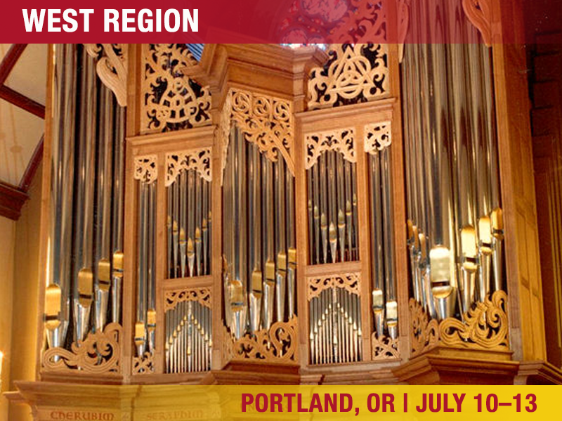 The discounted early bird registration has been discounted through April 20 for the West Regional Convention in Portland, July 10-13. "Let's Dance" is the theme, so do a little sarabande or gigue over to your computer and sign up today at agowest2023.com