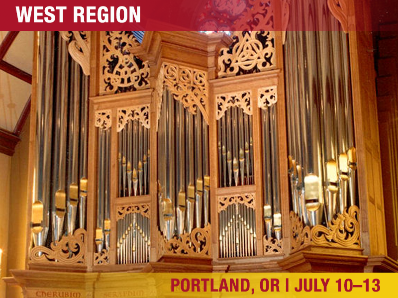 The discounted early bird registration has been discounted through April 20 for the West Regional Convention in Portland, July 10-13. 'Let's Dance' is the theme, so do a little sarabande or gigue over to your computer and sign up today at agowest2023.com