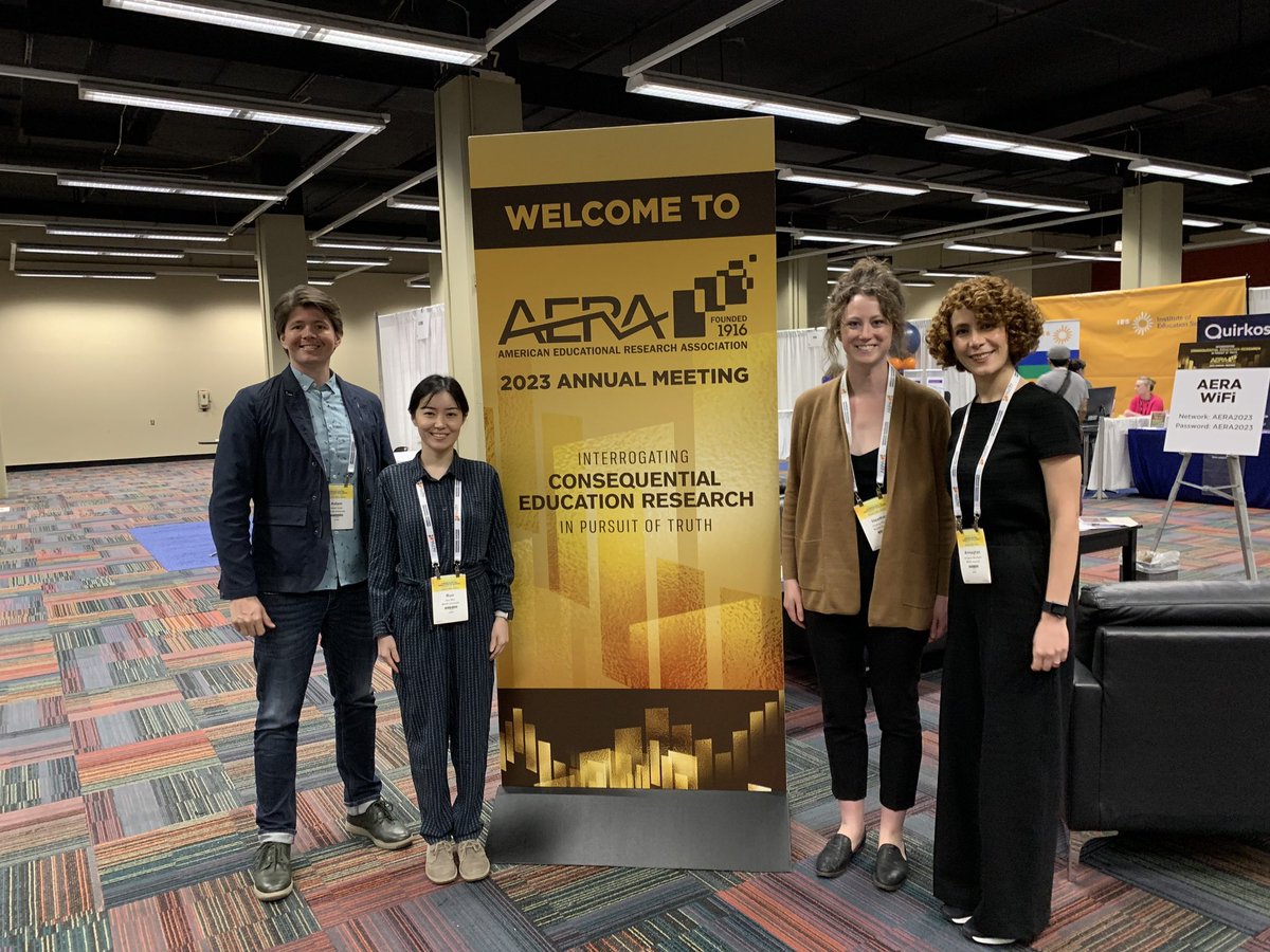 Heather_EdPsyc's tweet photo. Back from a great #AERA2023 in beautiful Chicago! Thanks for all of the excellent chats and presentations! https://t.co/KSUhtYmsAC