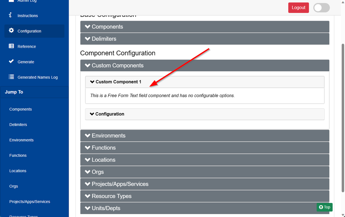 AzureNamingTool's tweet photo. Azure Naming Tool Version 2.7.0 Released! 

We couldn't wait to release this new version, now with Free Form Text components! Allow users to enter custom values for names, documentation updates, and more!

https://t.co/QpVkQQwhAI

#Azure #CloudAdoptionFramework #BestPractices https://t.co/mzpgTPFMTt