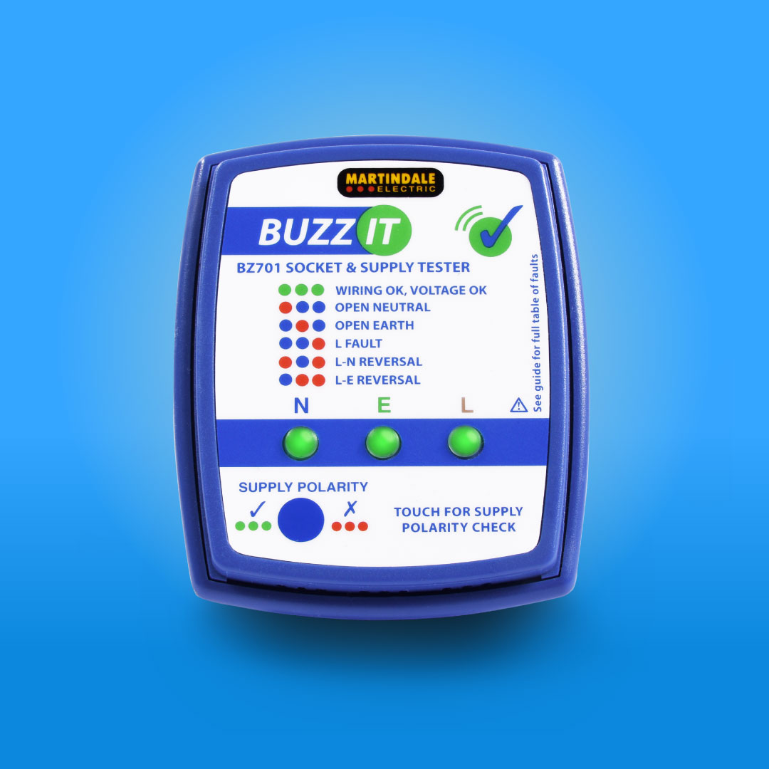 MartindaleElec's tweet image. Meet the latest addition to the Martindale socket tester family, the BZ701 Socket and Supply Tester.

Find out more about the NEW BZ701, and its features here: ow.ly/Hxko50NLPNx

#SocketTester #SocketTesting #Electrician