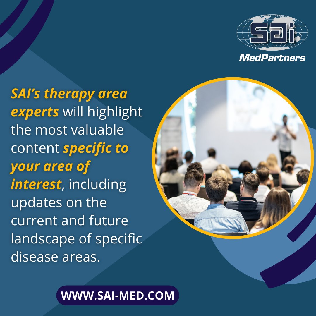 SAIMedPartners's tweet photo. Do you have a big conference coming up that you need covered? Our team can help! Contact us at https://t.co/3j82S02vLK to learn how we can help you with conferences throughout the year!
#AACR23 #ECCMID23 #EASL #LiverCancerSummit #EADO23 #ARVO23 #AANAM #EBMT23 #CI #strategysupport https://t.co/JyR1zEp300