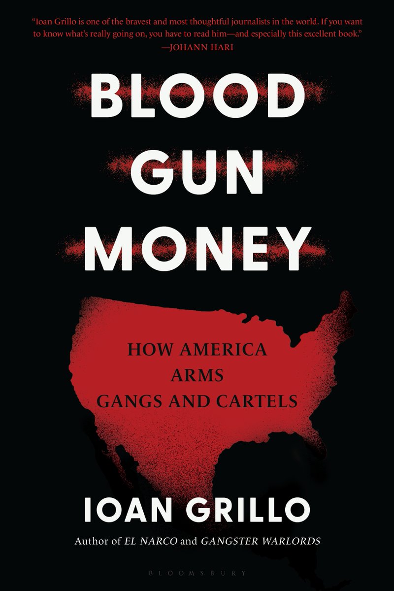 Today, the new paperback edition of my book Blood Gun Money: How America Arms Gangs and Cartels is out. 

It follows the Iron River of firearms that pours from the United States into the Mexican drug war and beyond. 

Spreading the word, commenting, buying is super appreciated.