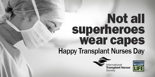 Today, we recognize our incredible transplant nurses.

Happy #TransplantNursesDay!