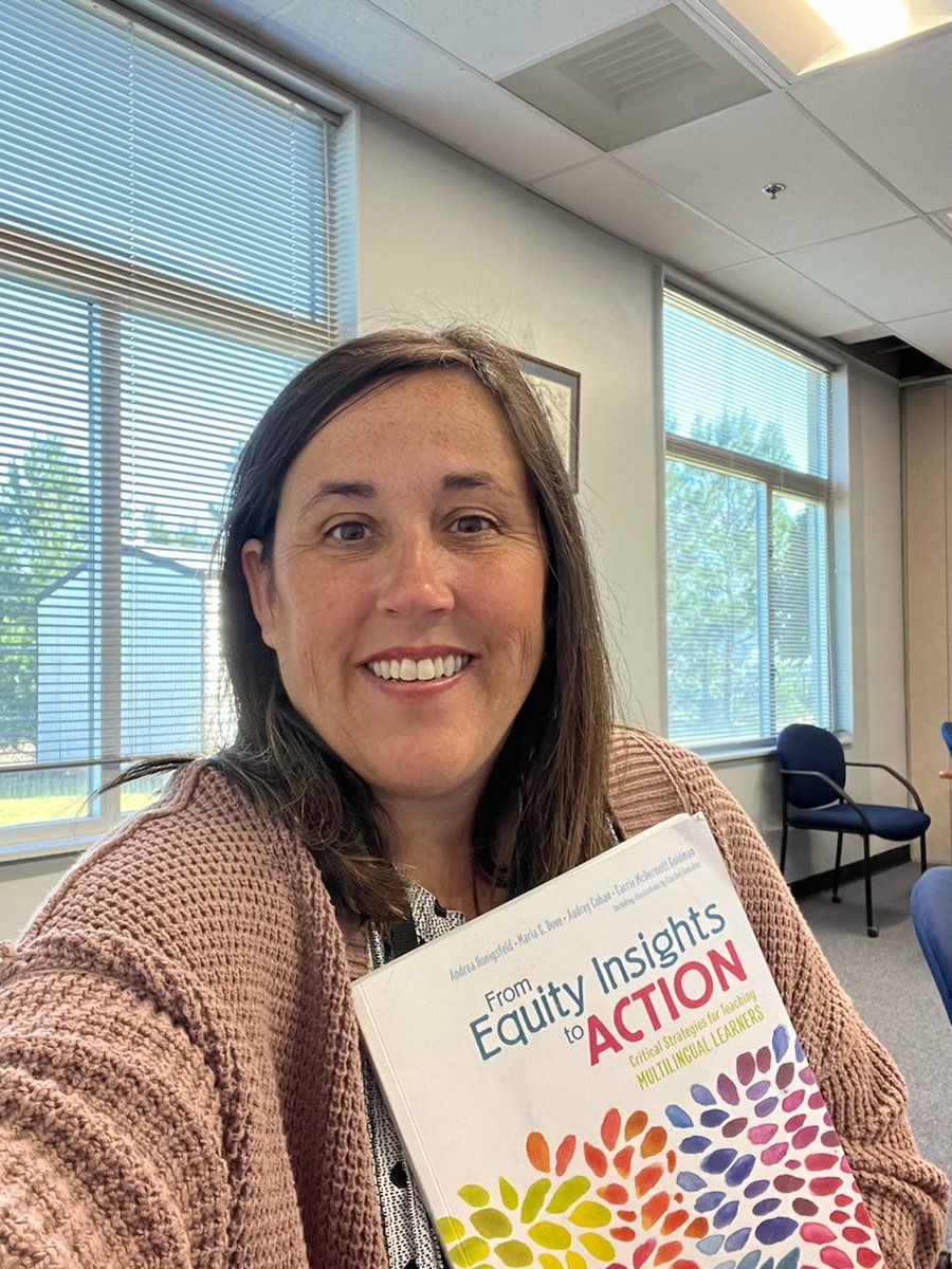 Excited to join our #GCSchools leaders and grow through reading #EquityInsightsToAction   <a href="/AndreaHonigsfel/">Dr. Andrea Honigsfeld</a>
