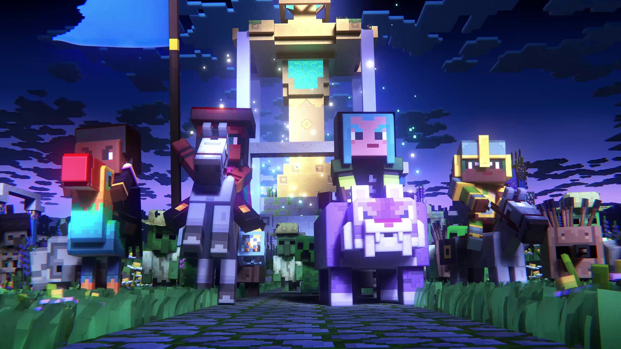 Minecraft Legends Devs on Dungeons, Design & RTS Vibes 