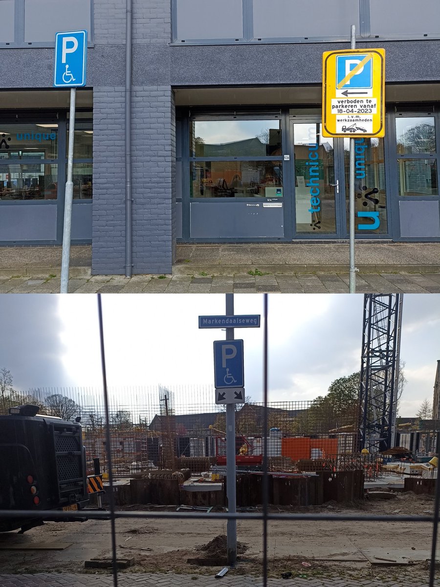 Stel je bent minder valide - zoals mijn moeder - en je wilt naar avond Gouden Cirkel in D'Avenue, dan is dit situatie op Markendaalseweg. Regel het beter <a href="/breda/">Gemeente Breda</a> #anderevalideplaatseninbuurtzijnmetkenteken #geenvrijeplekmeer