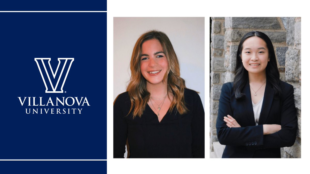 Villanova University College of Liberal Arts and Sciences juniors Stefanie (Stef) Allen and Gina Ngo have been named 2023 Goldwater Scholars by the Barry Goldwater Scholarship and Excellence in Education Foundation.

www1.villanova.edu/university/med…