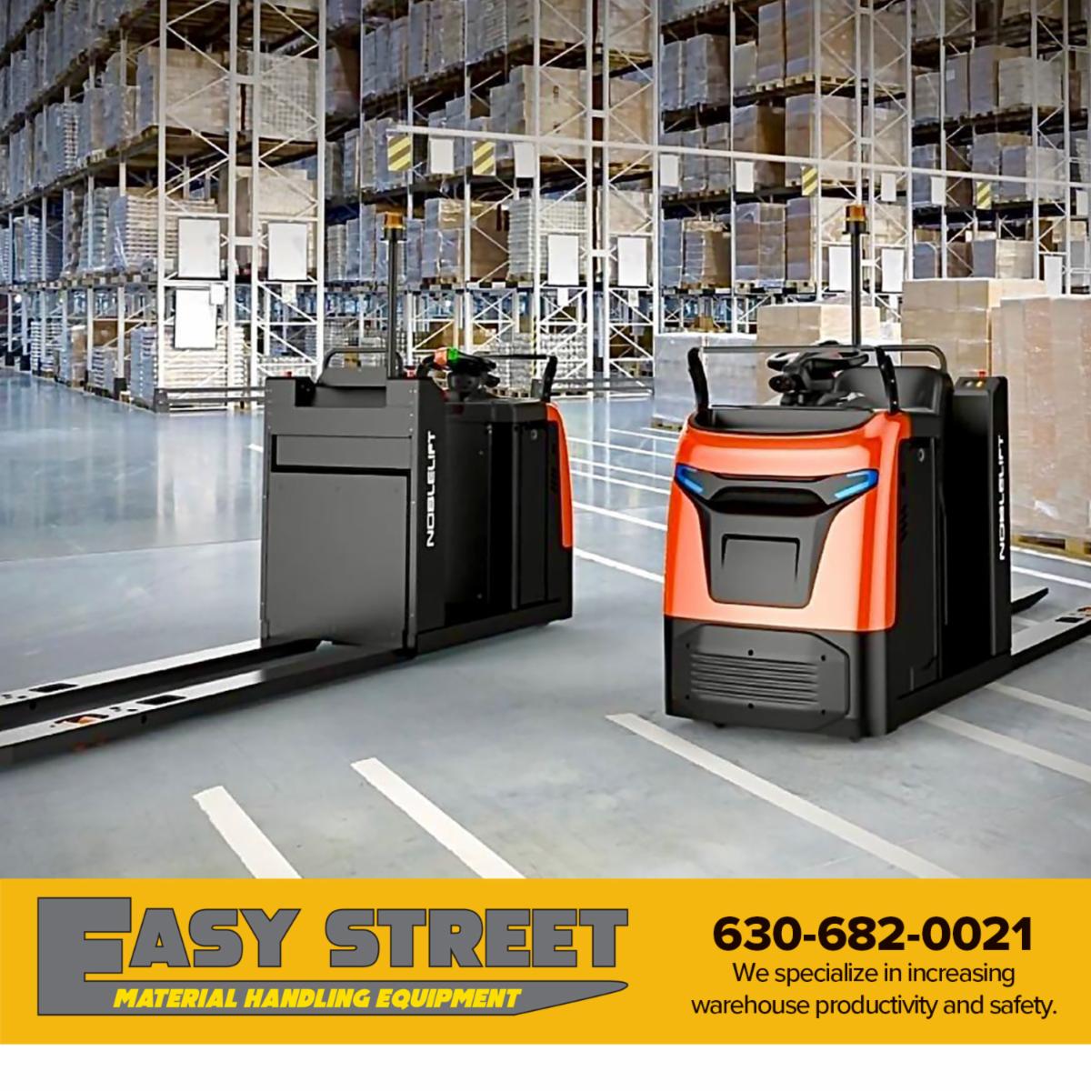 easystreetmhe's tweet image. Keep productivity high with the #NOBLELIFT OPL50N Low Level #OrderPicker. It has 27x95” forks with a 35&quot; auxiliary platform lift and the ability to pick up to 9-10ft high. 

630-682-0021
easystreetmhe.com/products/noble…

#warehouse #Illinois #Chicago #Indiana