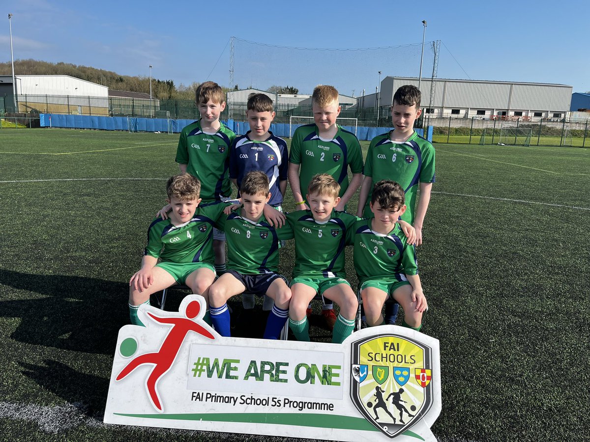 LatnamardNS's tweet photo. Well done to our boys five -a -side soccer team who competed so gallantly in the Spar FAI tournament in Gortakeegan Monaghan. Thanks to @crudden_john and all his helpers for a great day out sunshine and all ππ»βοΈπ@faischools @FaiMonaghan #participationiskey https://t.co/2l7G3N4FnH