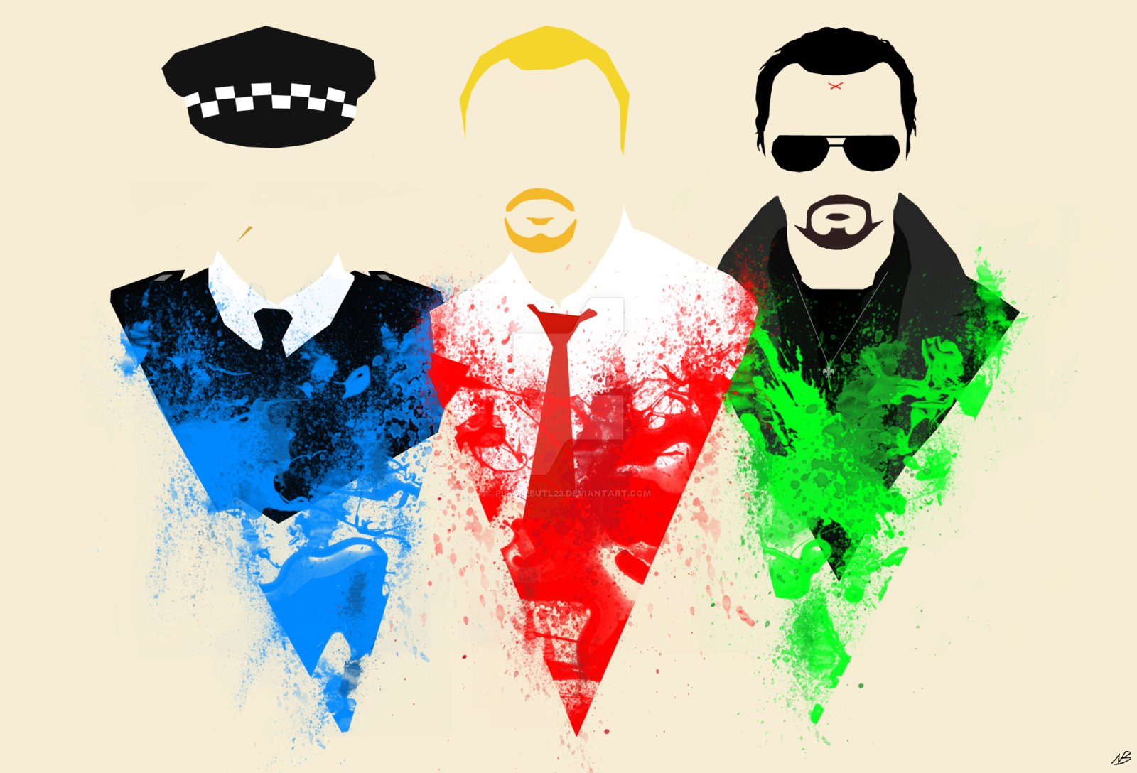 Happy Birthday to Edgar Wright!

One the the minds behind this Trilogy.

Name em?

(Art by Byway) 