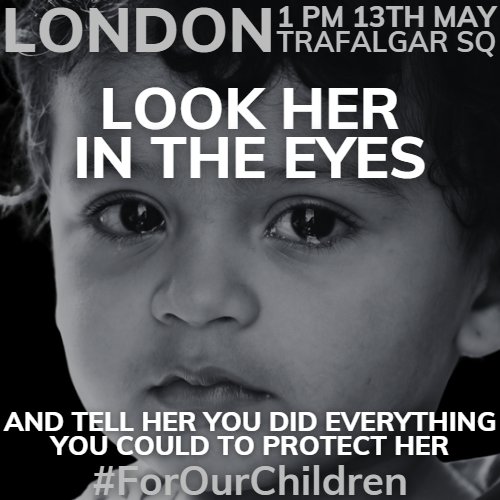 TRUTH BE TOLD
13TH MAY 2023
LONDON
1 PM TRAFALGAR SQUARE 

📢In June 2023 the government plans to inject vulnerable Children from 6 months old with the unsafe & ineffective Pfizer 'vaccine', despite data proving unprecedented harms including death. 

#ForOurChildren
