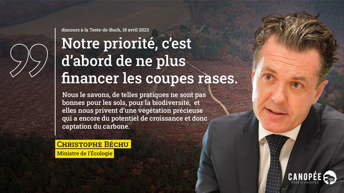 Canopee_asso's tweet photo. Monsieur le ministre @christopheBechu, nous avons entendu votre discours du jour à la Teste-de-Buch.

https://t.co/GW8j9mQCn3

Votre engagement est courageux, nous attendons les actes !

#coupesrases #forets #incendies #landes https://t.co/7r2CHeUR2M