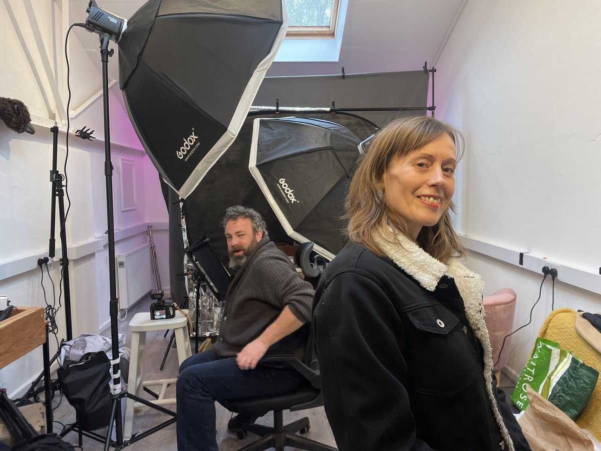 Doing a bit of product photography with the legendary <a href="/martinbamford/">Martin Bamford</a> of <a href="/bearcontentden/">Bear Content</a>. It’s for the imminent launch of our new company, <a href="/TeaRub/">The Tea Rub Company</a>.