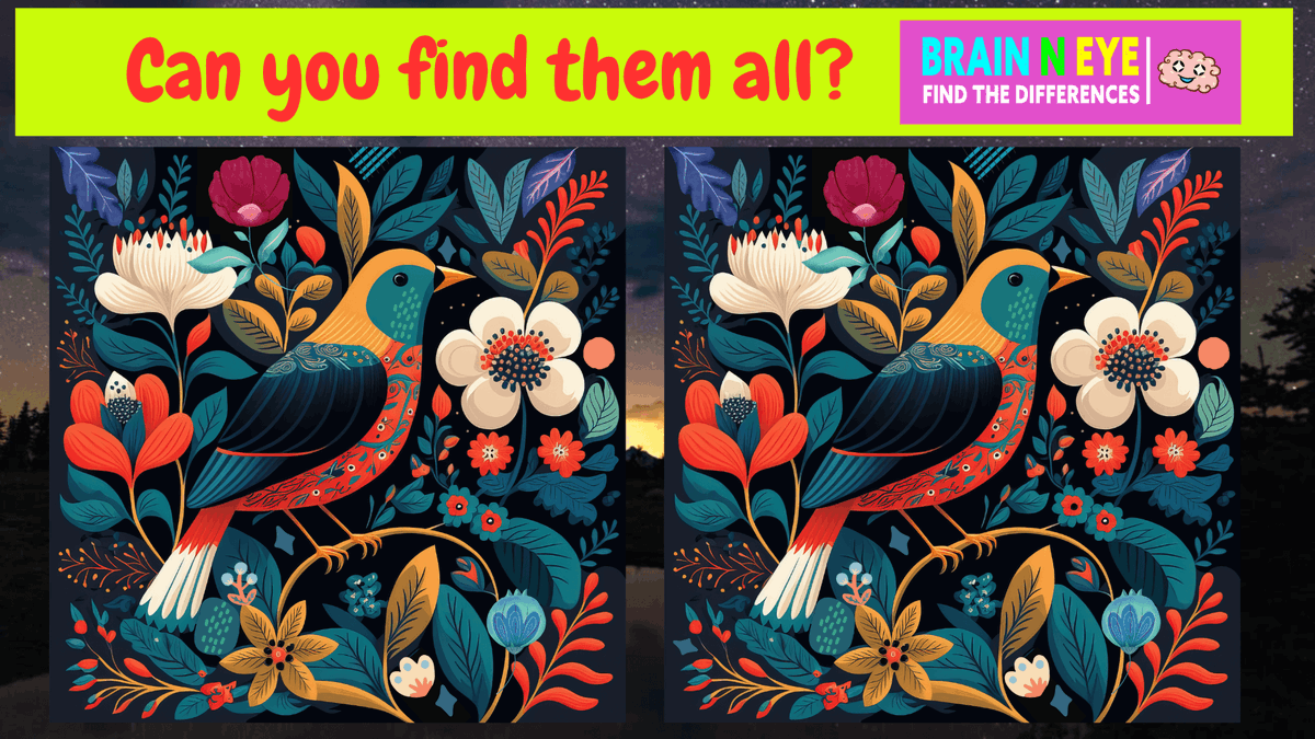 poortoast2020's tweet photo. 【Find the difference game】best brain exercise quiz! Find 3 differences! ... https://t.co/nRCl2oHGI5 來自 @YouTube #findthedifference #freegame #freegames #find3difference #bird #boho #flowers https://t.co/WJl4QOmvEd